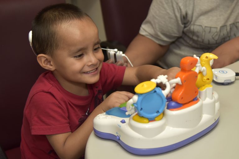 Séptima jornada de la Campaña Nacional de Implantes Cocleares de DIF nacional y estatal de Aguascalientes