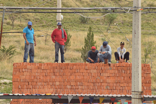 En el segundo semestre disminuyó el trabajo para los albañiles en Aguascalientes
