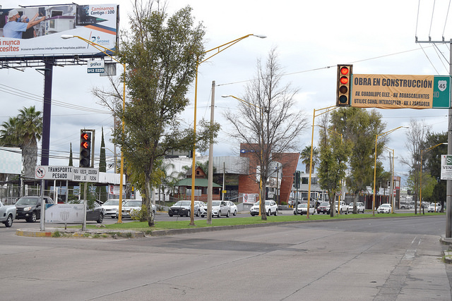 Tránsito de Aguascalientes no tiene información sobre paso a desnivel de Salida a San Ignacio