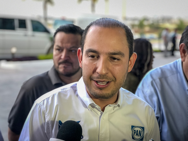 Rechaza Marko Cortés, aspirante a dirigir el PAN, la agenda de AMLO
