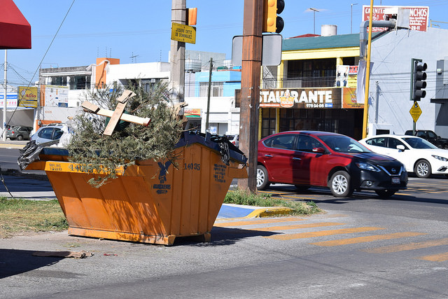En temporada decembrina, producción de basura aumenta hasta en un 28 por ciento en Aguascalientes
