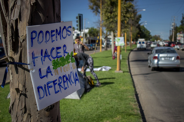 La protesta contra el desnivel de San Ignacio, Aguascalientes. Un explicador
