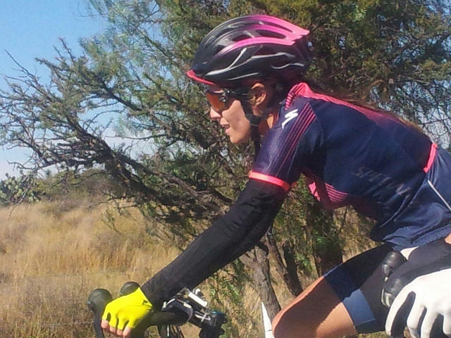 Daniela Ruteaga, Premio de la Juventud Aguascalientes, a la velocidad de la bicicleta