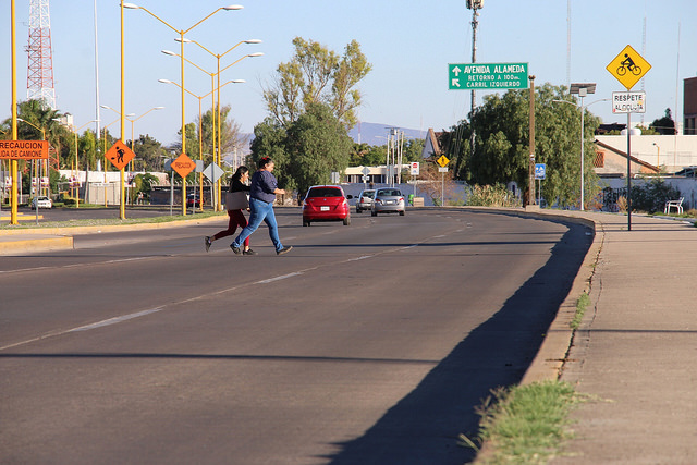 Mejoraría municipio de Aguascalientes cruces peatonales