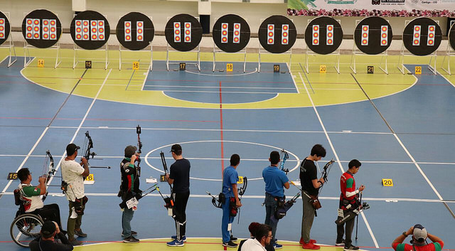 José Ángel Cuéllar Iturbide, originario de Aguascalientes, es campeón nacional de tiro con arco en exteriores