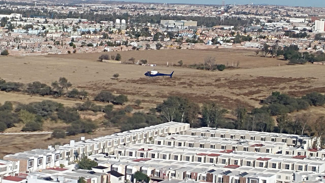 Helicóptero Águila 1 parte de la seguridad de Aguascalientes