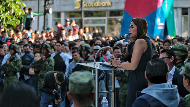 Exige María Teresa Jiménez, alcaldesa de Aguascalientes, la verdad sobre la muerte de los gobernadores poblanos