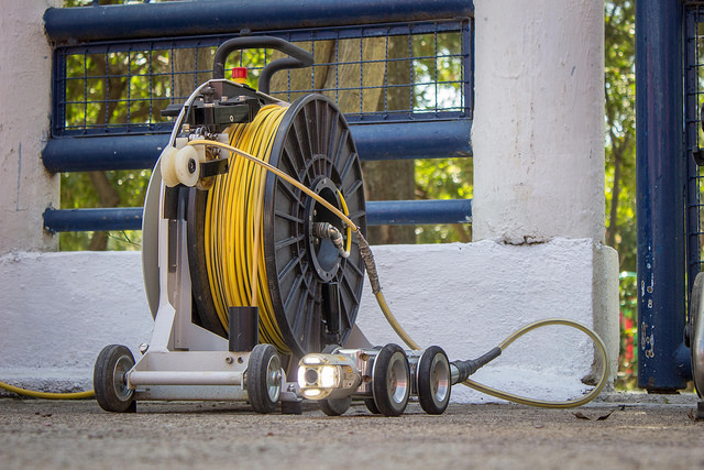 Se realizan labores de apoyo en reparación del colector pluvial Casa Blanca, Aguascalientes