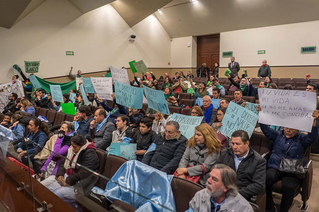 Opiniones de activistas no cambiarán ideología de diputados de Aguascalientes sobre “protección de la vida”