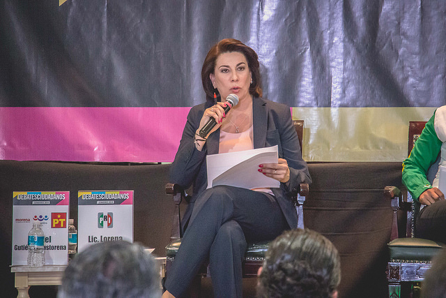 Lorena Martínez se retira de la política activa