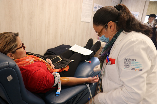 Se promueve la cultura de la donación de sangre en Aguascalientes