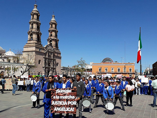 Exigen justicia para Laura Angélica en Aguascalientes