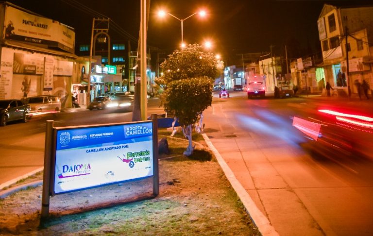 Se suman ya quince comercios al programa Adopta un Camellón en Jesús María, Aguascalientes