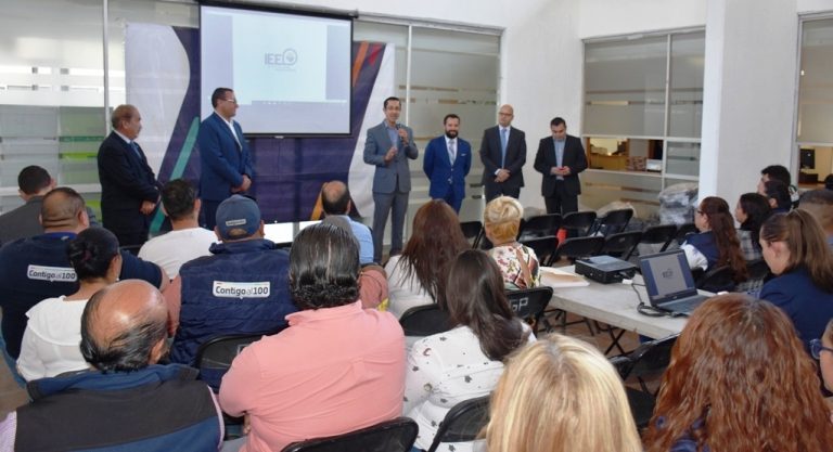 Recibe personal de Sedeso capacitación sobre blindaje electoral en Aguascalientes