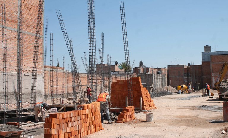 Avanza la construcción de la Casa del Pensionado de Aguascalientes