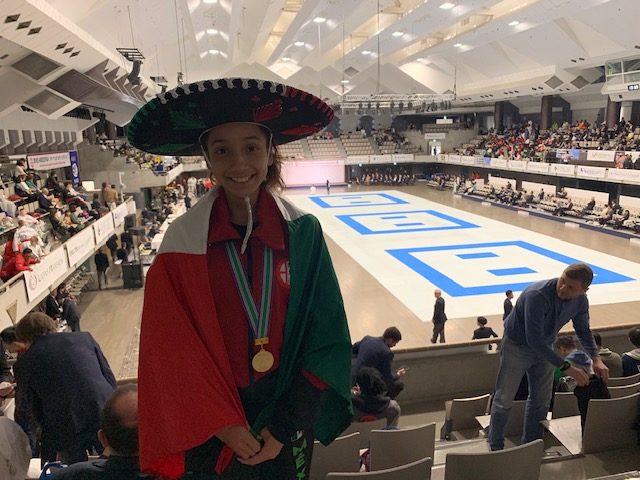 Ana Valeria Ruedas Zúñiga, una atleta de 12 años, que a su corta edad se ha propuesto como una de sus metas principales, CONQUISTAR EL MUNDO DEL KARATE.