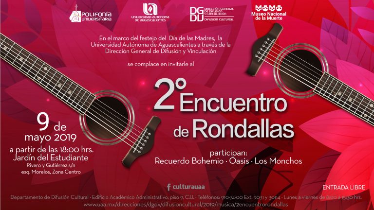 Participará Autónoma de Aguascalientes con eventos culturales en la Feria de San Marcos