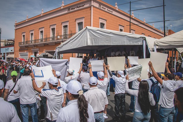 Se prevé la participación de 40 mil trabajadores de Aguascalientes en el desfile del Día del Trabajo