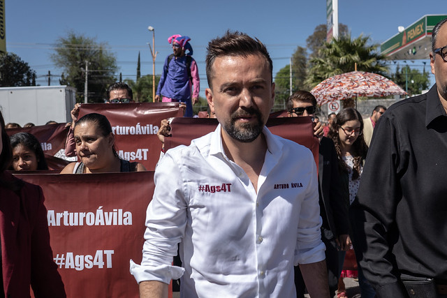 Da respaldo senador Ricardo Monreal a candidatura de Arturo Ávila en Aguascalientes