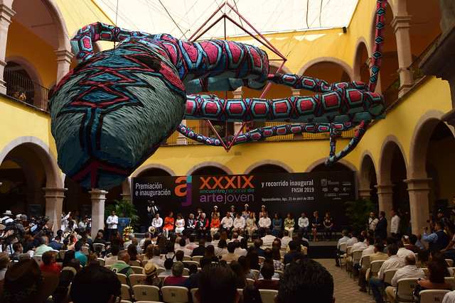 Cóatl, del Colectivo Arrabal en Aguascalientes