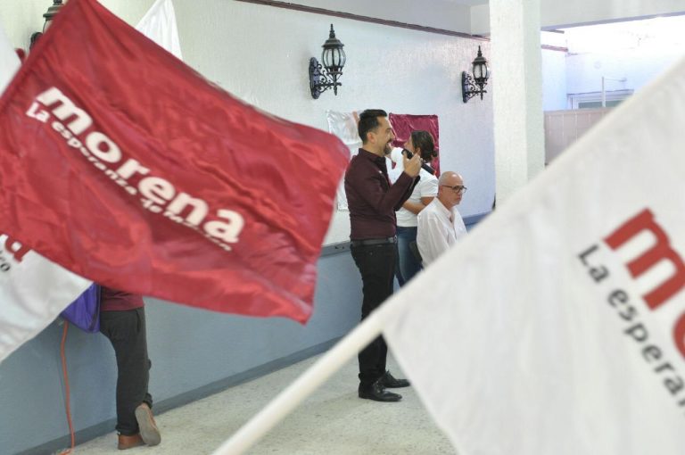 Se reúne Arturo Ávila con militantes y simpatizantes de Morena Aguascalientes