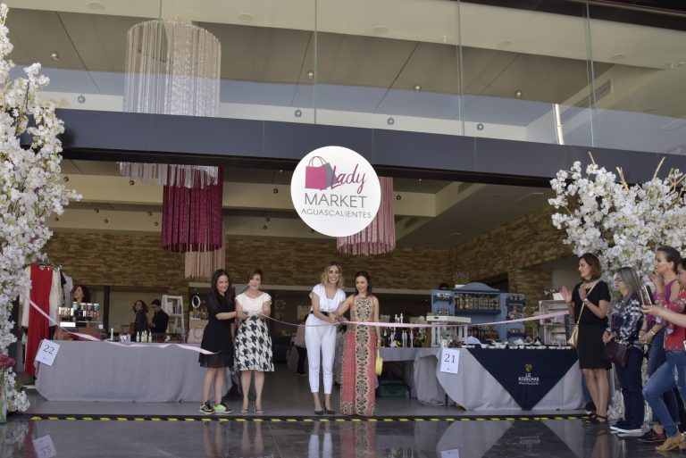 Inauguran la expo Lady Market en Aguascalientes