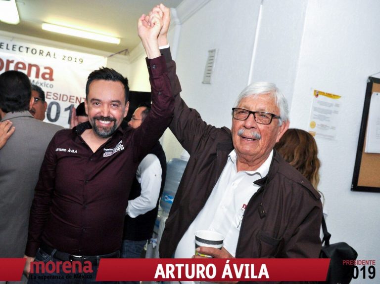 En Aguascalientes, respalda Manuel Bañuelos a Arturo Ávila