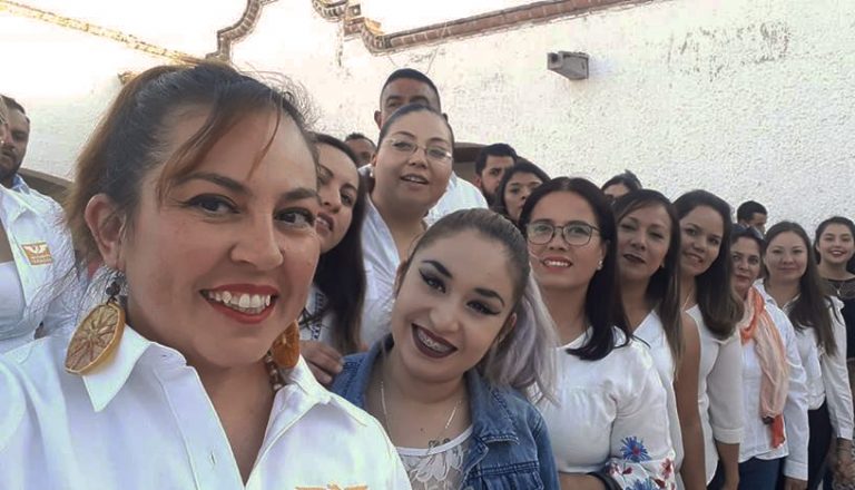 Registra Movimiento Ciudadano planilla de mujeres en San Francisco de los Romo, Aguascalientes