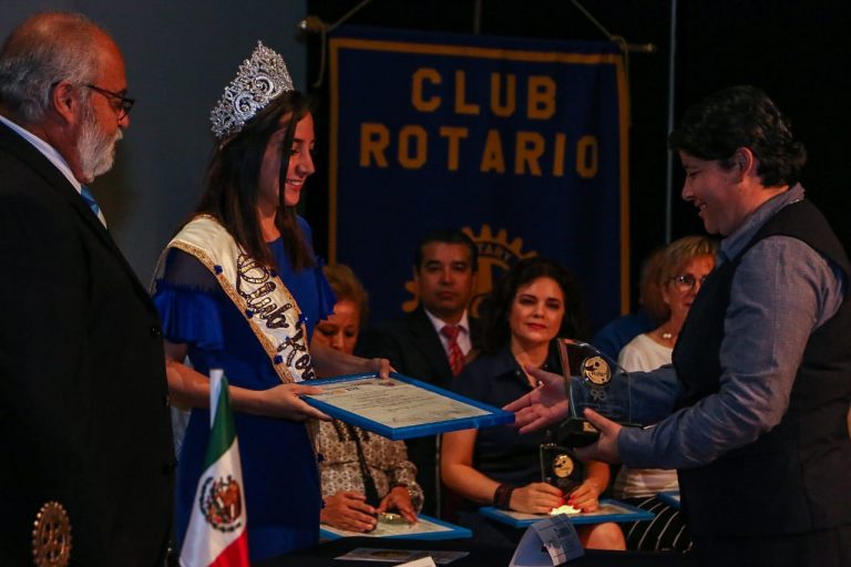 Entrega el Club Rotario de Aguascalientes el Reconocimiento a la Gente Buena