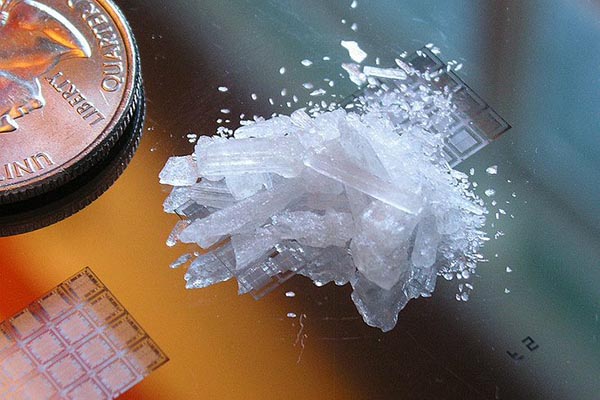 En enero se registraron 120 detenciones relacionadas con la metanfetamina