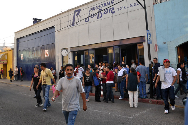 Trabajadores de Jobar, en Aguascalientes, deciden parar labores al no recibir reparto de utilidades