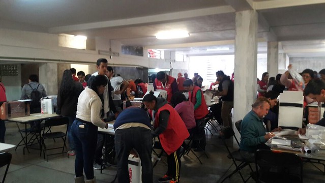 Entrega IEE 1,630 paquetes electorales a presidentes de casilla en Aguascalientes