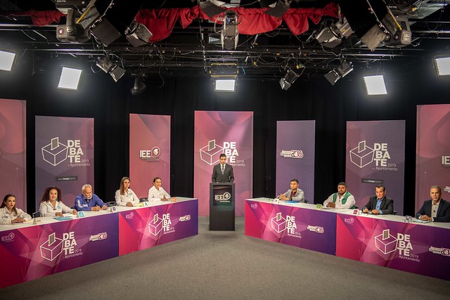 Debaten candidatos a la alcaldía de Jesús María, Aguascalientes
