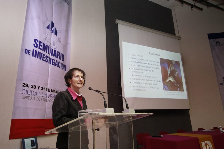 No sólo se debe generar conocimiento, se debe compartir: Marija Strojnik, desde Aguascalientes