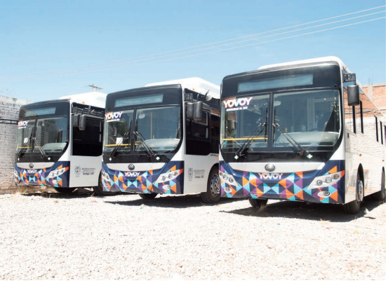 Inician operaciones 20 nuevas unidades de transporte