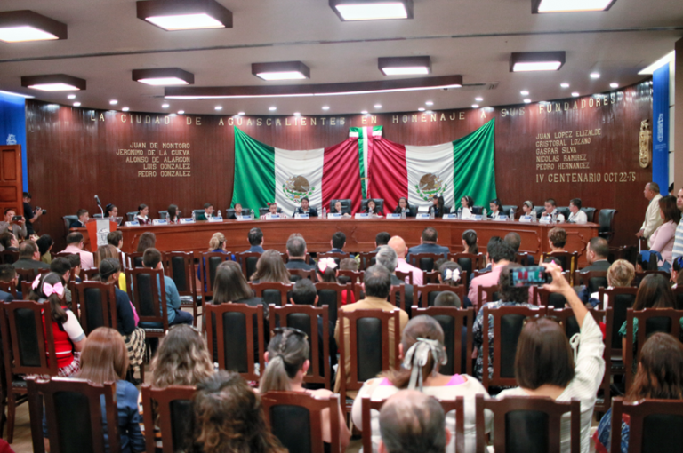 Se llevó a cabo Sesión de Cabildo Infantil en Aguascalientes