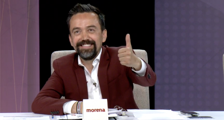 Feliz, Arturo Ávila, de participar en el debate de candidatos a la alcaldía de Aguascalientes