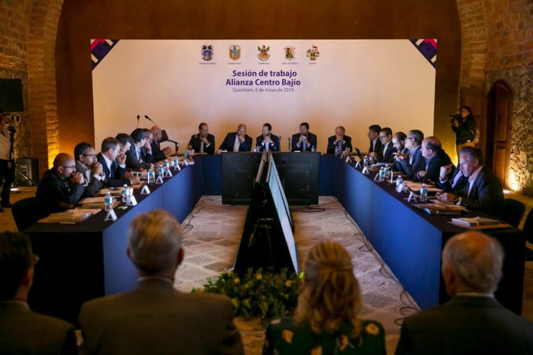 Cinco gobernadores, incluido Aguascalientes, presentan proyectos y estrategias para la Región Centro-Bajío