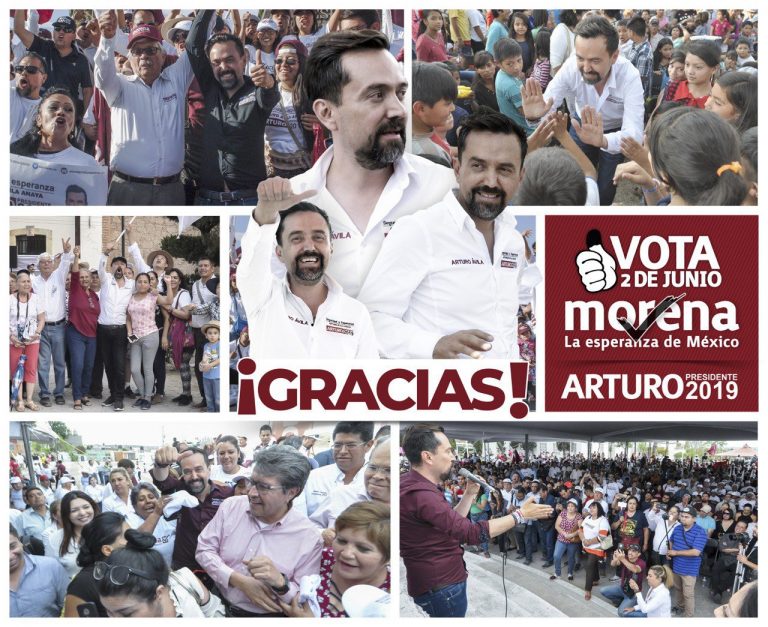 Cierra campaña Arturo Ávila en la Línea Verde de Aguascalientes