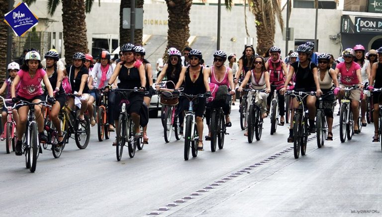 Va en aumento número de mujeres ciclistas en México