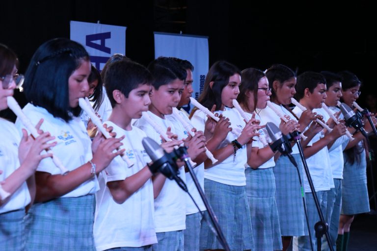 Entregaron instrumentos musicales a más de 150 alumnos de educación básica en Aguascalientes