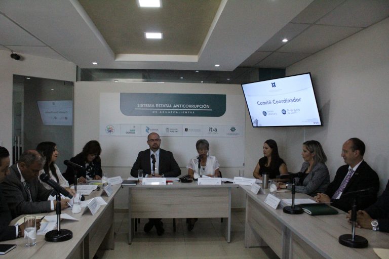 Sistema Estatal Anticorrupción de Aguascalientes establece la Plataforma Digital Estatal 