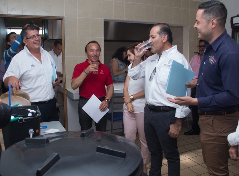 Supervisan plantas purificadoras de uso doméstico en Calvillo, Aguascalientes