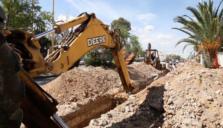 Inician obras de rehabilitación sanitaria en la colonia Insurgentes de Aguascalientes