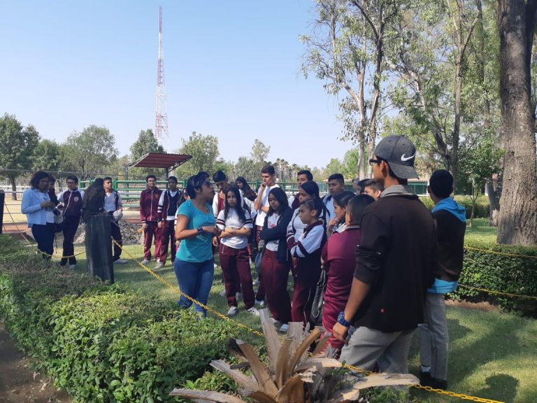 Realizan estudiantes de Aguascalientes recorrido en el Refugio de Fauna Silvestre