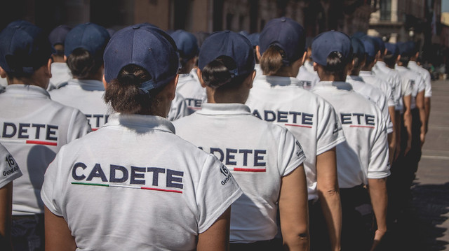 Inician 100 cadetes formación como policías preventivos en Aguascalientes