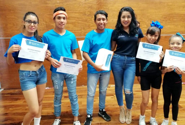 Finalizaron talleres de Porra y Gimnasia en La Casa del Adolescente de Aguascalientes  
