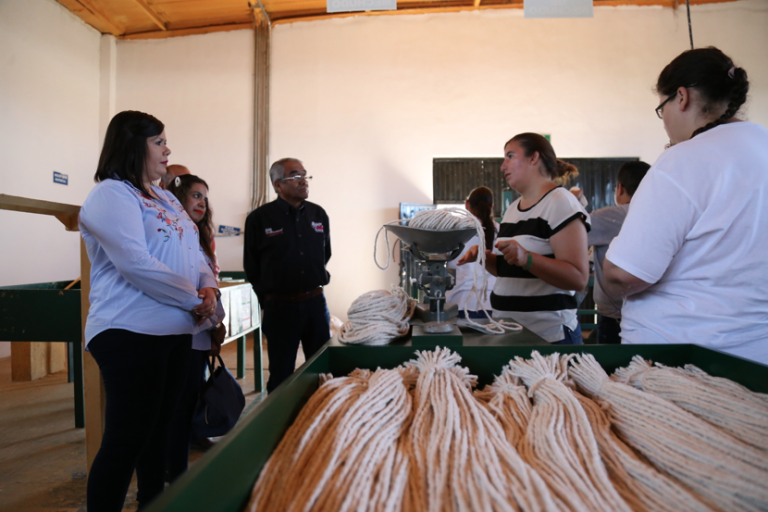 Gira de trabajo del DIF municipal por diversas asociaciones civiles  en Aguascalientes