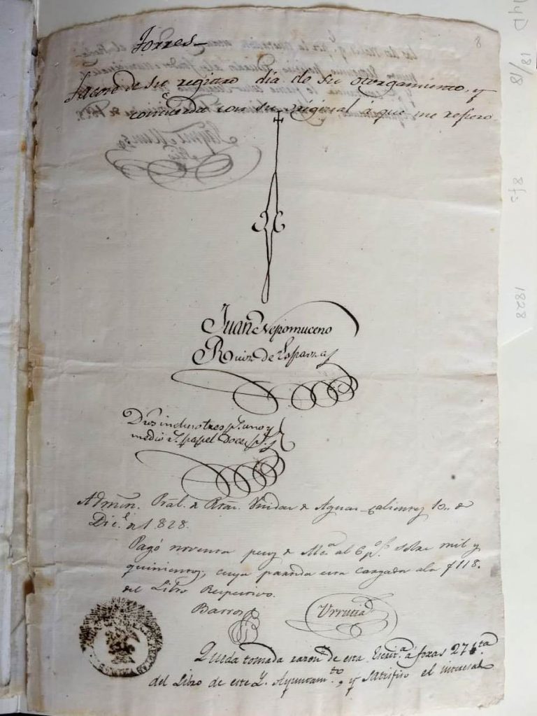 Recibe Archivo Histórico de Aguascalientes donación de escrituras del siglo XIX    