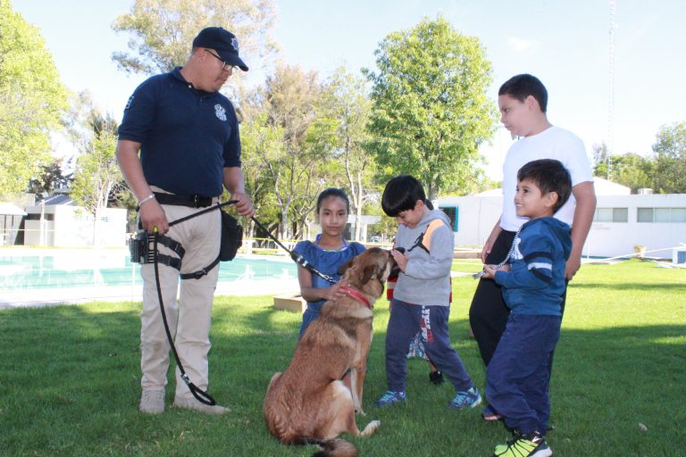 Iespa realiza curso de verano Jugando a Ser Policía en Aguascalientes